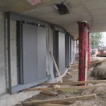 Dubbele schuifdeur - dicht