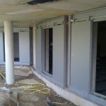 Dubbele schuifdeur - open